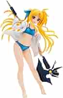 魔法少女リリカルなのは フェイト・テスタロッサ 水着パーカー フィギュア 魔法少女リリカルなのは the Movie 2nd A's フェイト